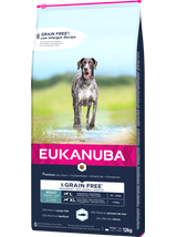 EUKANUBA Adult Large Grain Free 12kg + niespodzianka dla psa GRATIS!
