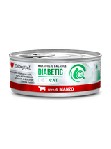 Disugual Karma mokra dla kota Weterynaryjna DIABETIC wołowina 12x85g