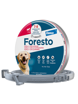 ELANCO Foresto Obroża dla psów powyżej 8kg+ TRIXIE Szczypce do usuwania kleszczy 9cm