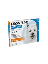 Frontline Spot On Pies S 2-10 kg dla psów s  3x0,67 ml