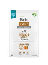 BRIT CARE Dog Grain-free Senior & Light Salmon 3kg
