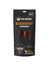PAKA ZWIERZAKA- Kabanosy wołowina 3 szt (80g)
