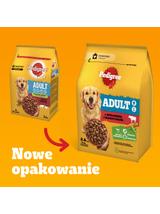 PEDIGREE® Adult 2,6 kg z wołowiną i warzywami - sucha karma pełnoporcjowa dla dorosłych psów dużych i średnich ras/Opakowanie uszkodzone (8329)!!!