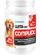 WITA-VET Ca/P = 2, 3,2g Junior+Adult 30 tabletek