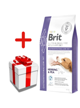 BRIT GF Veterinary Diets dog Gastrointestinal-Low Fat 12kg + NIESPODZIANKA DLA PSA GRATIS!!