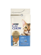 PURINA Cat Chow 3in1 Karma bogata w indyka 1,5kg