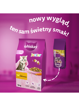 WHISKAS Junior 1,4 kg - sucha karma dla dla kociąt, z pysznym kurczakiem