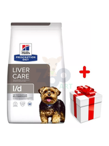 HILL'S PD Prescription Diet Canine L/d Liver Care 10kg + niespodzianka dla psa GRATIS!