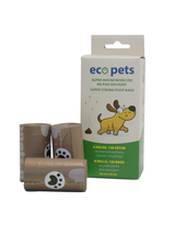 Eco Pets Ekologiczne worki na odchody 120 szt ( 8x15 szt )