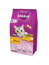 WHISKAS Adult 14 kg - sucha karma dla dorosłego kota, z pysznym kurczakiem + niespodzianka dla kota GRATIS!!!