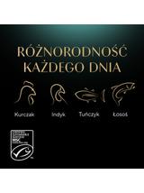 SHEBA Nature’s Collection Wybór Smaków 40x85 g – mokra karma pełnoporcjowa dla dorosłych kotów, w sosie