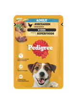 PEDIGREE Adult saszetka 12x100g - mokra karma dla psów z kurczakiem i warzywami w sosie