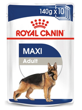 ROYAL CANIN Maxi Adult 10x140g karma mokra w sosie dla psów dorosłych ras dużych