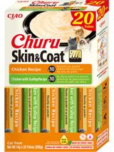 INABA Churu Skin & Coat dla kota o smaku kurczaka