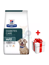 HILL'S PD Prescription Diet Canine w/d 10kg + niespodzianka dla psa GRATIS!