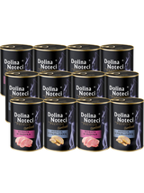 DOLINA NOTECI Premium dla kotów sterylizowanych bogata w indyka/perliczkę 12x400g