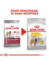 ROYAL CANIN CCN Medium Dermacomfort 11,9kg karma sucha dla psów dorosłych, ras średnich, o wrażliwej skórze, skłonnej do podrażnień / Opakowanie uszkodzone (4686) !!!