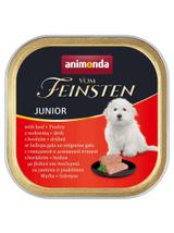 ANIMONDA Dog Vom Feinsten Junior smak: wołowina z drobiem 6 x 150g