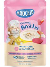 MOOCHIE Creamy Broths With Tuna & Kanikama Grain-Free 40g Kremowy bulion z tuńczykiem i kanikamą