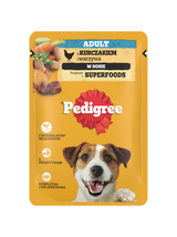 PEDIGREE Adult saszetka 100g - mokra karma dla psów z kurczakiem i warzywami w sosie