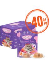 MOOCHIE Hairball Control With Prawn 12x70g wspomaga trawienie, pomagając kontrolować i redukować kule włosowe