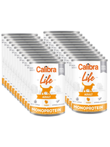 CALIBRA Dog Life Adult Turkey with apples 24x400g