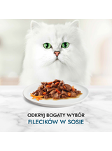 Purina Gourmet Perle Karma dla kotów mini fileciki w sosie z wołowiną i marchewką 85g