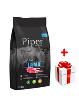 DOLINA NOTECI Piper Animals z jagnięciną 12kg  + niespodzianka dla psa GRATIS!