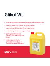 Lab-v Glikol Vit - Mieszanka Paszowa Uzupełniająca Dietetyczna Dla Krów Mlecznych Zmniejszająca Ryzyko Wystąpienia Ketozy 5kg