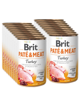 BRIT PATE & MEAT TURKEY 18x400g