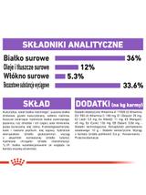 ROYAL CANIN  Sterilised +7 400g karma sucha dla kotów dorosłych, od 7 do 12 roku życia życia, sterylizowanych