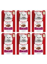 GOURMET mon Petit Pokarm dla kotów - MIX Mięsny 36x50g