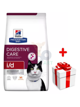 HILL'S PD Prescription Diet Feline i/d 400g + niespodzianka dla kota  GRATIS!