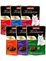 ANIMONDA Cat Vom Feinsten Adult Mix smaków 18x85g