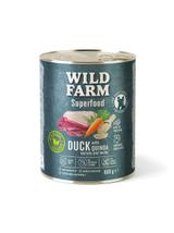 WILD FARM Superfood Duck (Kaczka z komosą ryżową, marchewką i ziołami) 800g bezzbożowa karma dla psa
