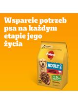 PEDIGREE® Adult 2,6 kg z wołowiną i warzywami - sucha karma pełnoporcjowa dla dorosłych psów dużych i średnich ras/Opakowanie uszkodzone (8329)!!!