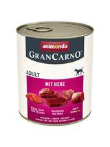 ANIMONDA GranCarno Adult Dog smak: z sercami 12x 800g