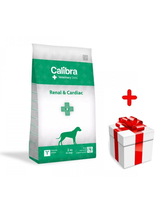 Calibra Veterinary Diets Dog Renal Cardiac 2kg + Niespodzianka dla psa GRATIS