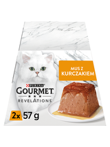 GOURMET Revelations Mus z Kurczakiem w kaskadzie sosu 8x57g (4x2x57g)