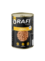 RAFI Cat Kawałki z drobiem w sosie 6x415g