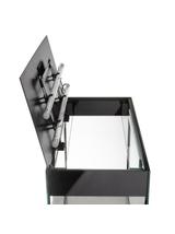 AQUAEL ZESTAW GLOSSY 80 D&N CZARNY + SZAFKA