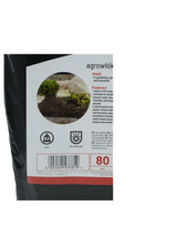 Agrowłóknina 80g czarna, 1.6x10m