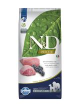 FARMINA N&D Prime canine LAMB & BLUEBERRY ADULT MEDIUM&MAXI KARMA SUCHA 12kg