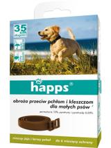 HAPPS - obroża przeciw pchłom i kleszczom dla małych psów 35cm