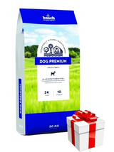 BOSCH Dog Premium 20kg + Niespodzianka dla psa GRATIS