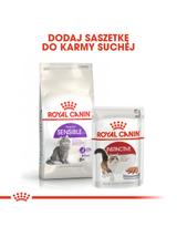 ROYAL CANIN  Sensible 33 10kg karma sucha dla kotów dorosłych, o wrażliwym przewodzie pokarmowym + niespodzianka dla kota GRATIS!
