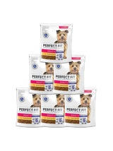 PERFECT FIT (Adult 1+) 6x825g Bogaty w kurczaka - sucha karma dla psa małej rasy