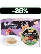 UNIQ PETS KARMA MOKRA DLA KOTA ROYAL BEEF pasztecik wołowy z nasionami babki lancetowatej 30 g x 8 szt