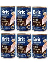 Brit Premium by Nature Fish with Fish Skin 6x400g