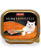 ANIMONDA Cat Vom Feinsten adult Adult z nadzieniem: Kurczak, wołowina i marchewka 6x100g